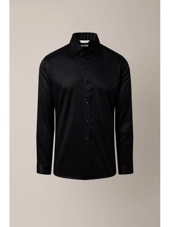 Lancerto Lancerto Koszula Blackstone KO073226000010 Czarny Regular Fit