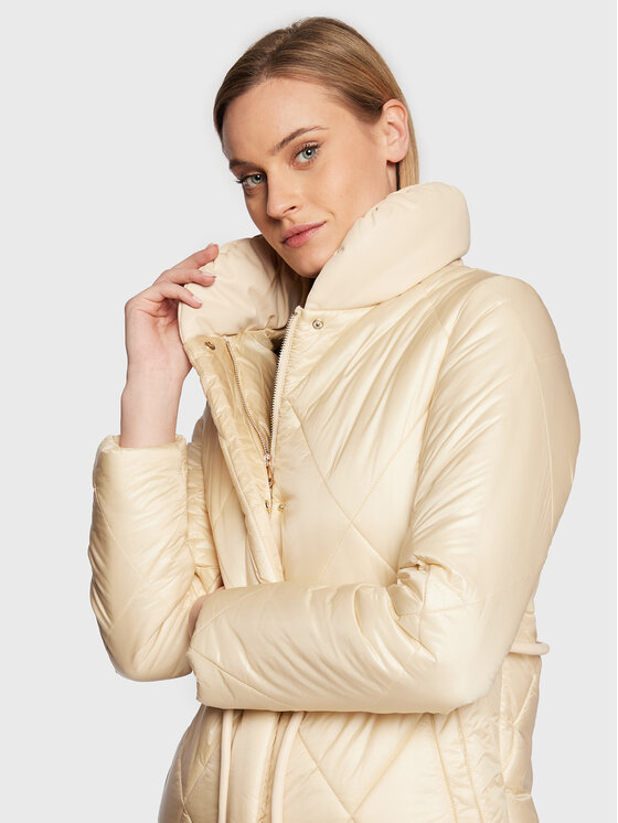 Liu Jo Liu Jo Зимно яке WF2171 T9442 Екрю Regular Fit