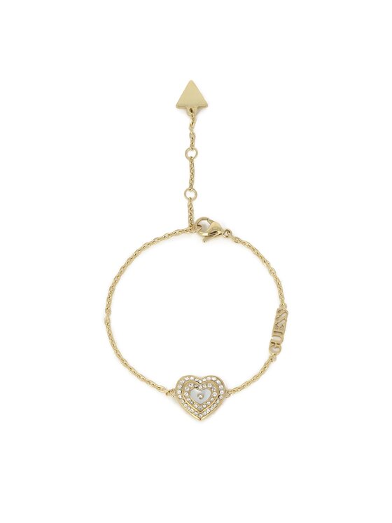 Guess Guess Náramok JUBB04 027JW Žlté zlato