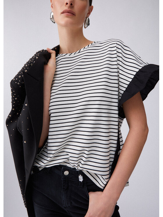 Liu Jo Liu Jo T-shirt WA6496J4909P9442 Viola Regular Fit