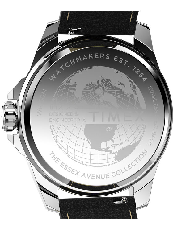 Timex Timex Zegarek TW2W92900 Czarny