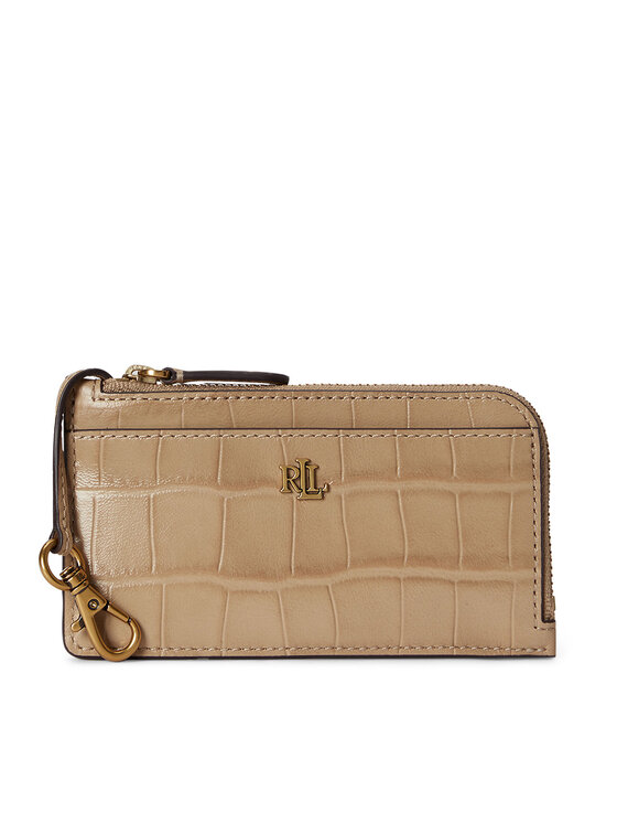 LAUREN RALPH LAUREN Etui pentru carduri 432P15678001 Bej