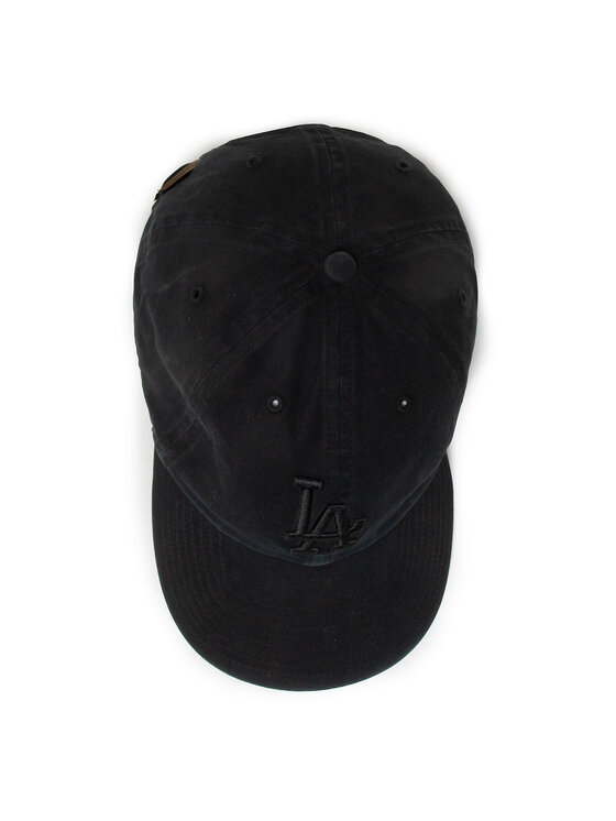 47 Brand 47 Brand Бейсболка Mlb Los Angeles Dodgers '47 Clean Up B-RGW12GWSNL-BKQ Чорний