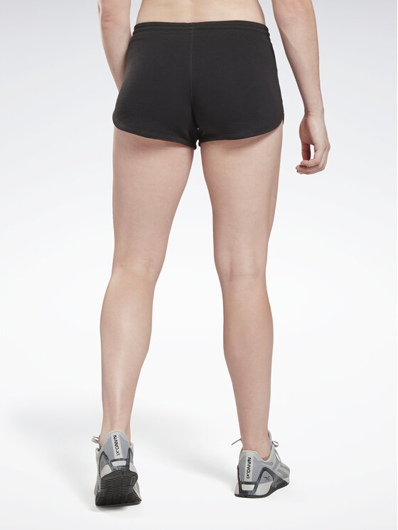 Reebok Reebok Αθλητικό σορτς Identity H54767 Μαύρο Slim Fit