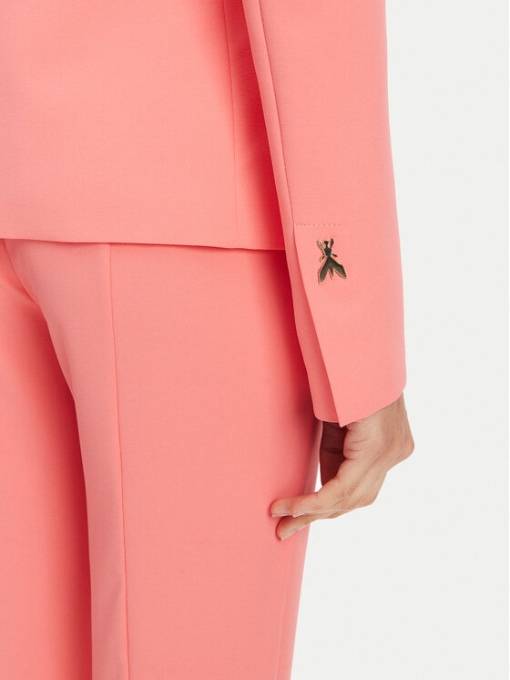 Patrizia Pepe Patrizia Pepe Marynarka 2S1528 A411 R854 Koralowy Regular Fit