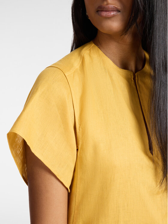 Elena Mirò Elena Mirò Abito da cocktail 7090P000303N018 Giallo Regular Fit