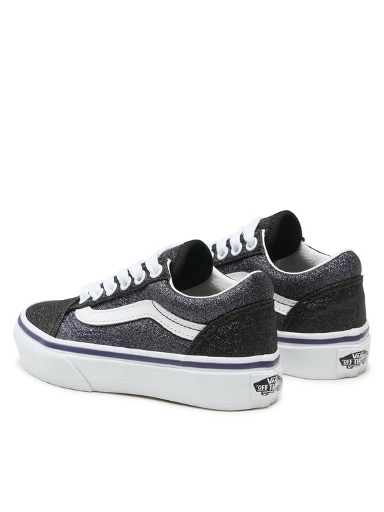 Vans old shop skool black glitter