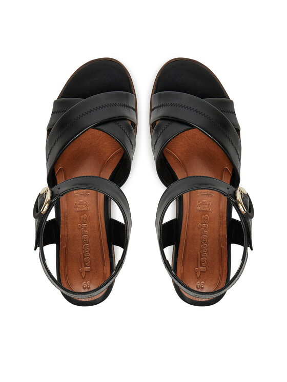 Tamaris Tamaris Sandály 1-28202-42 Černá