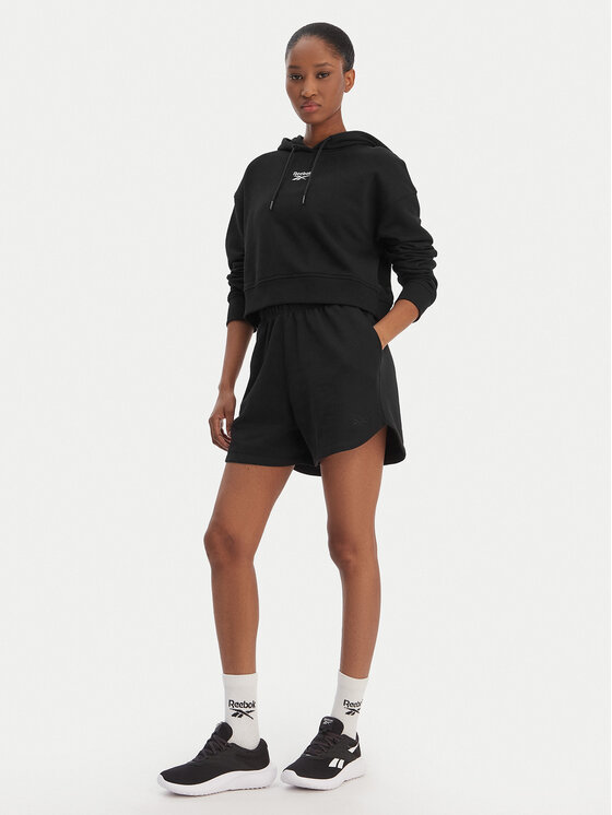 Reebok Reebok Αθλητικό σορτς Karin RK25504CCW Μαύρο Regular Fit