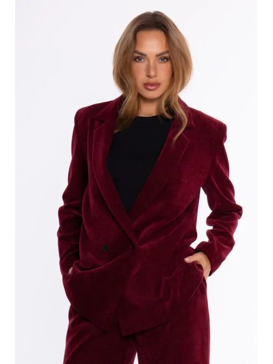Made of Emotion Made of Emotion Giacca da abito M931 Rosso scuro Regular Fit