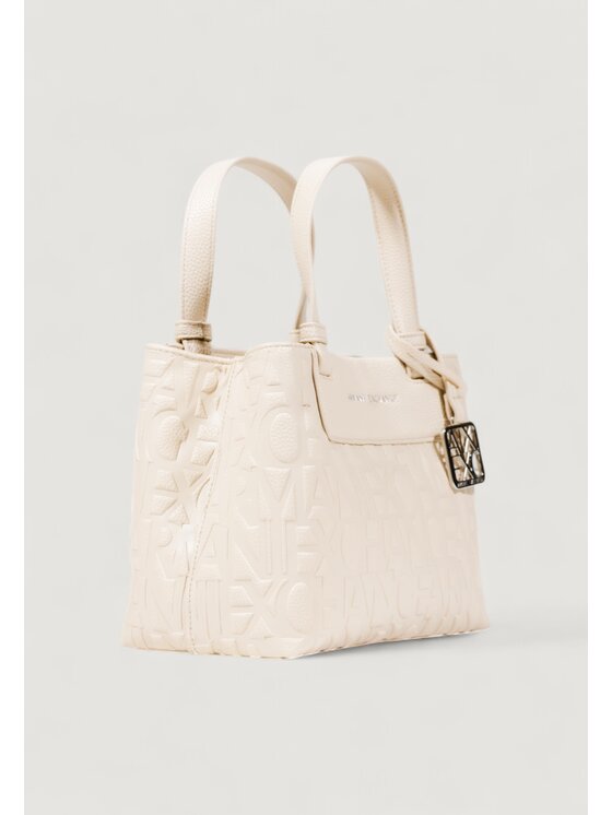 Armani Exchange Armani Exchange Borsa SHOPPING BAG Beige