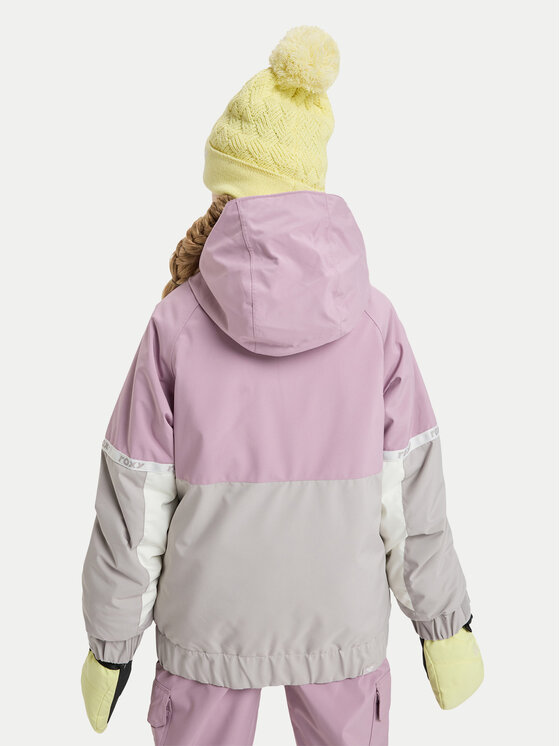 Roxy Roxy Lyžiarska bunda Hekla Ice ERGTJ03204 Ružová Relaxed Fit