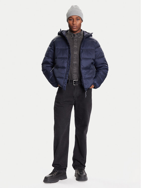 Tommy Jeans Tommy Jeans Зимно яке DM0DM22044 Тъмносин Regular Fit