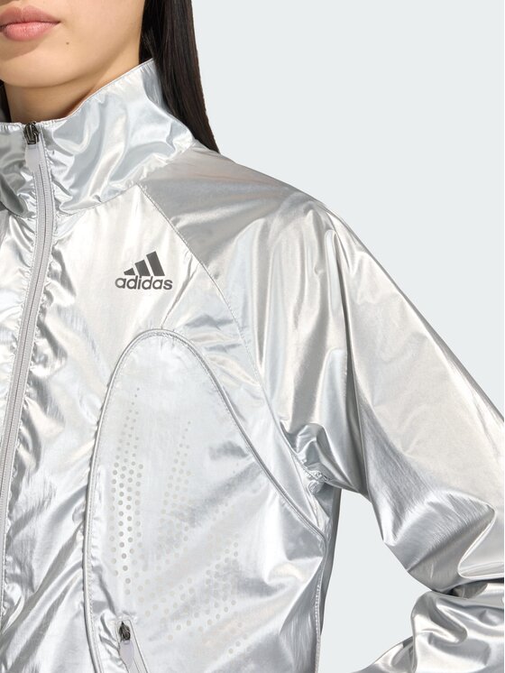 adidas adidas Wiatrówka F50 Srebrny Regular Fit