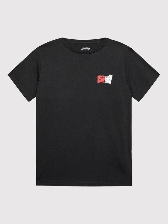 Billabong Billabong T-Shirt Ripped F2SS18 BIF2 Černá Premium Fit