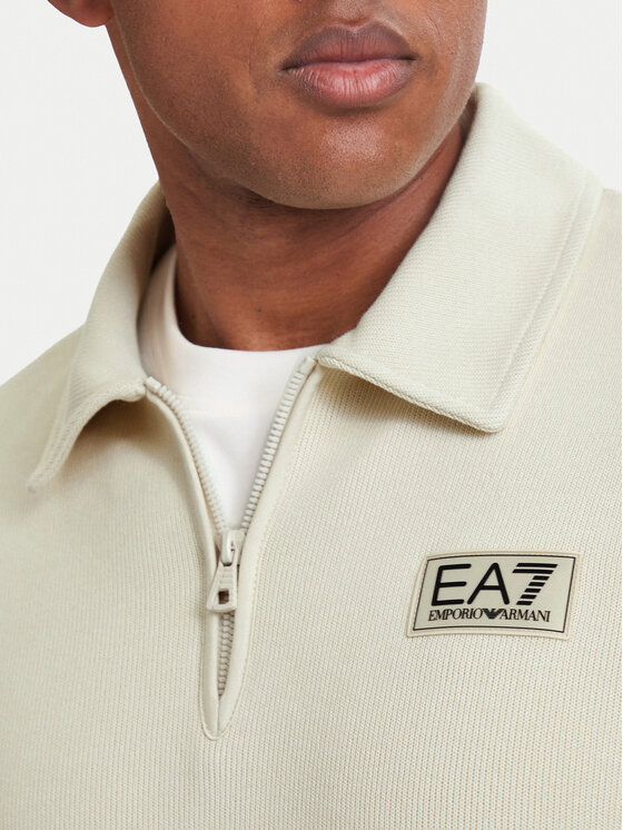 EA7 Emporio Armani EA7 Emporio Armani Felpa 7M002232 AF21822 U1079 Beige chiaro Regular Fit