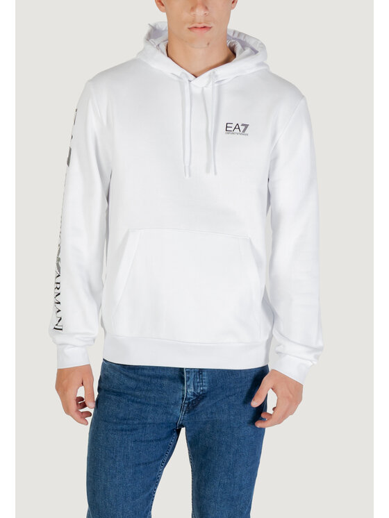 EA7 Emporio Armani EA7 Emporio Armani Bluza 7M000570 AF10377 Biały Modern Fit
