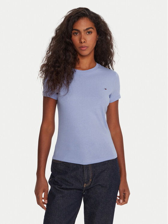 Tommy Jeans Tommy Jeans Комплект тениски DW0DW21366 Цветен Slim Fit