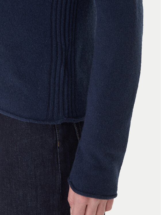 Tommy Hilfiger Tommy Hilfiger Pulover WW0WW43505 Mornarsko modra Regular Fit