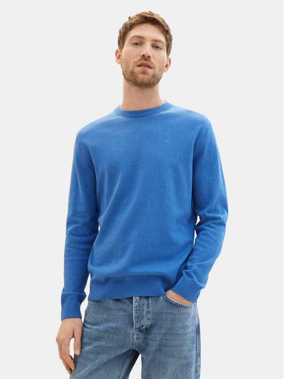Tom Tailor Tom Tailor Pulover 1039810 Albastru Regular Fit