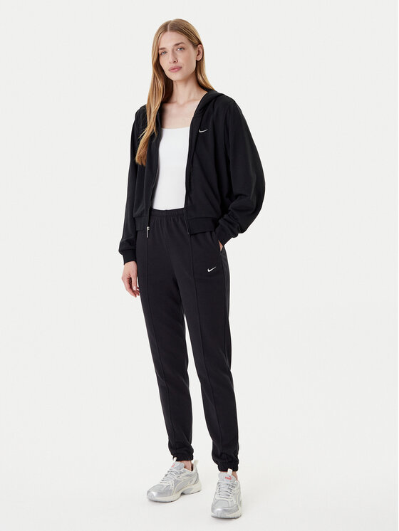 Nike Nike Bluza Chill Terry FN2415 Czarny Relaxed Fit