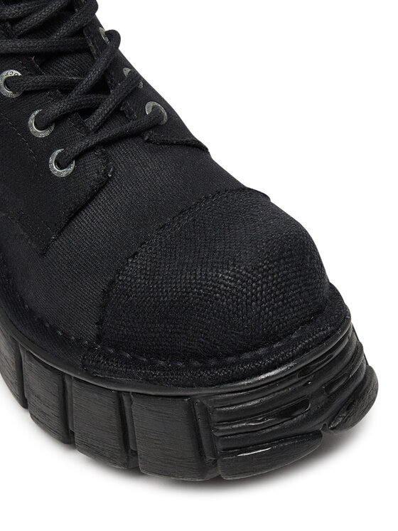 NEW ROCK NEW ROCK Bocanci M-MILI083C-RC7 Negru