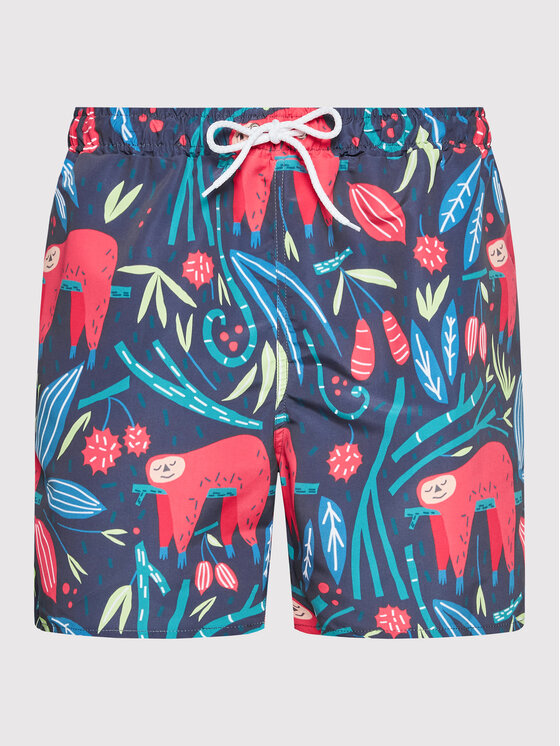 Pantaloncini da bagno Sloth Multicolore Regular