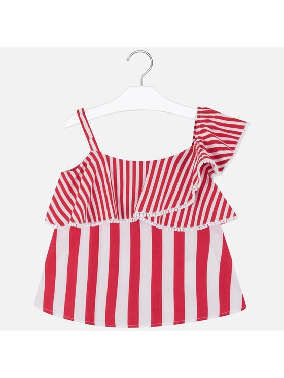 Mayoral Mayoral Bluza 6168 Rdeča Regular Fit