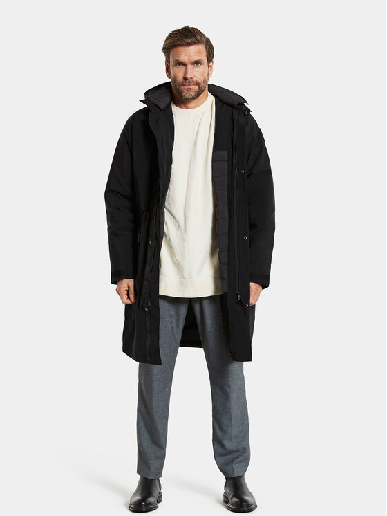 Didriksons Didriksons Куртка парка Mimir 504263 Чорний Regular Fit