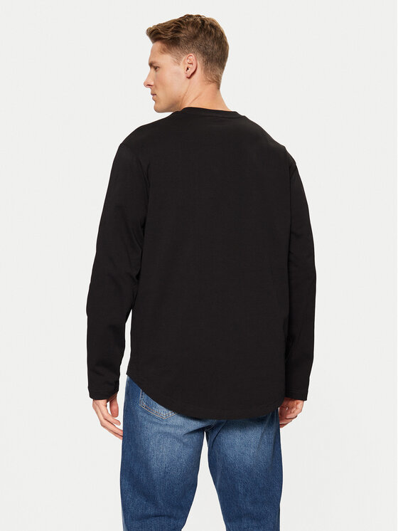 Karl Lagerfeld Jeans Karl Lagerfeld Jeans Longsleeve A1M17043 Schwarz Regular Fit