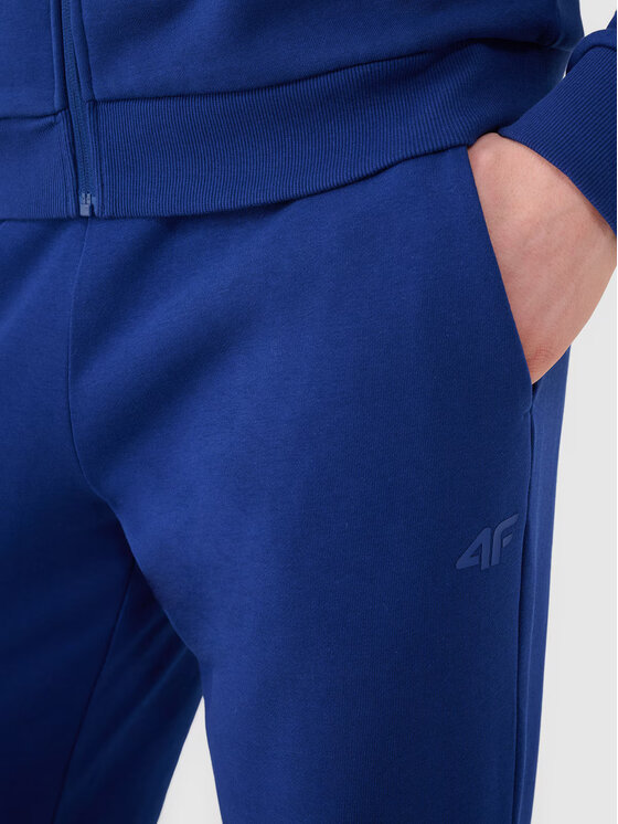 4F 4F Joggers 4FWMM00TTROM1139-031S Blu scuro Regular Fit