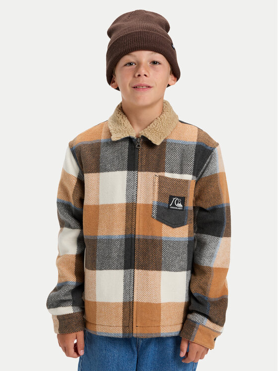 Quiksilver Quiksilver Átmeneti kabát Harrington EQBJK03346 Bézs Regular Fit