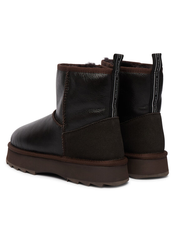 EMU Australia EMU Australia Апрески Sharky Mini Town Flatform W13340 Тъмнокафяв