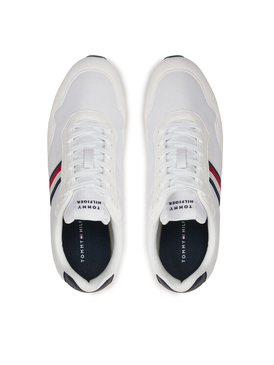 Tommy Hilfiger Tommy Hilfiger Superge Lo Runner Mix FM0FM04958 Bela