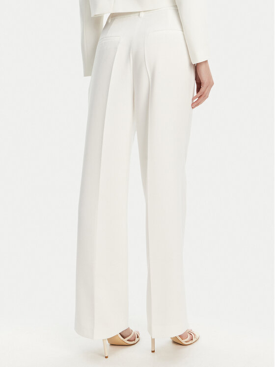 Tatuum Tatuum Hlače Masda 2 T2508.146 Écru Wide Leg
