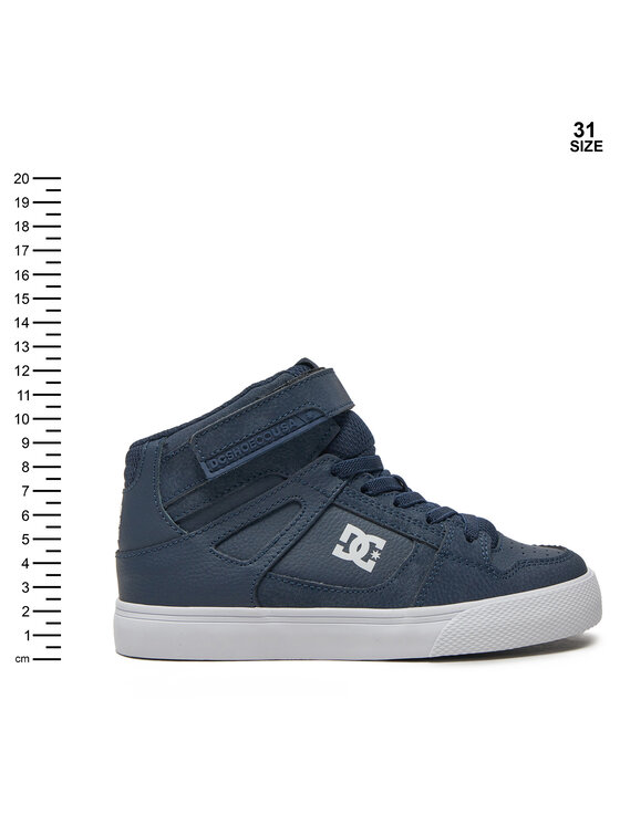 DC DC Sneakers Pure High-Top Ev ADBS300324-TNW Blu scuro