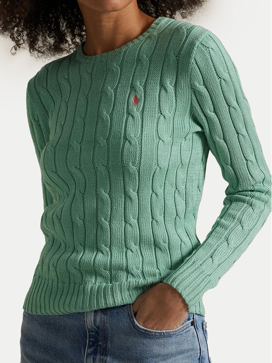 Polo Ralph Lauren Polo Ralph Lauren Pulover 211891640031 Zelena Slim Fit