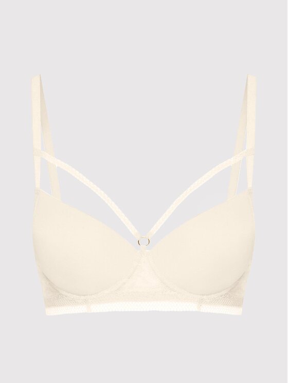 Esotiq Esotiq Biustonosz push-up Sansa 39498 Beżowy
