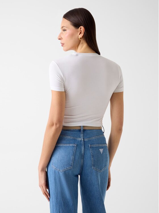 Guess Guess T-Shirt 183551 Bílá Classic Fit