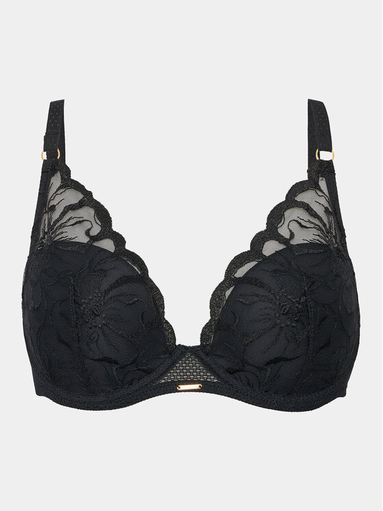 Chantelle Chantelle Liemenėlė su lankeliais Fleurs C12M20 Juoda