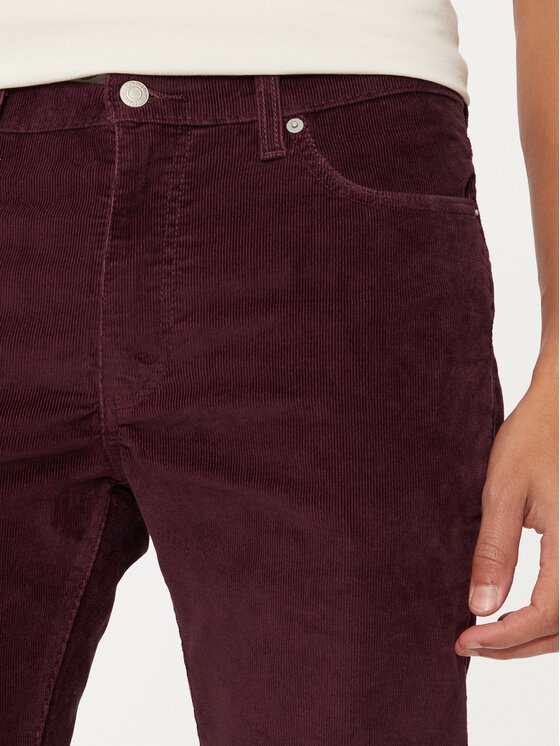 Levi's® Levi's® Spodnie materiałowe 511™ 04511-6002 Bordowy Slim Fit