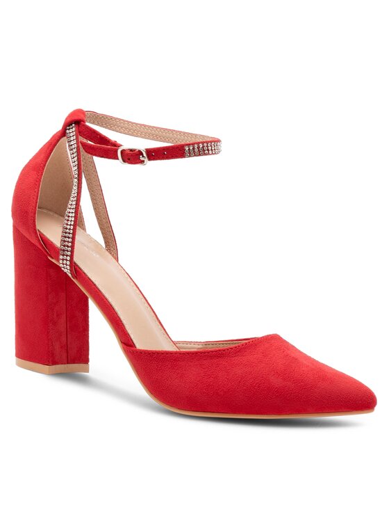 Pantofi pumps DeeZee LISA KL-HT4587-21 Roșu
