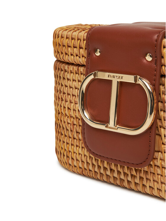 TWINSET TWINSET Дамска чанта 251TD8150 Бежов