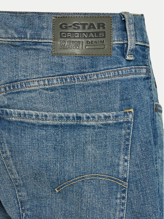 G-Star Raw G-Star Raw Szorty jeansowe Mosa D24430-D498-G564 Niebieski Regular Fit