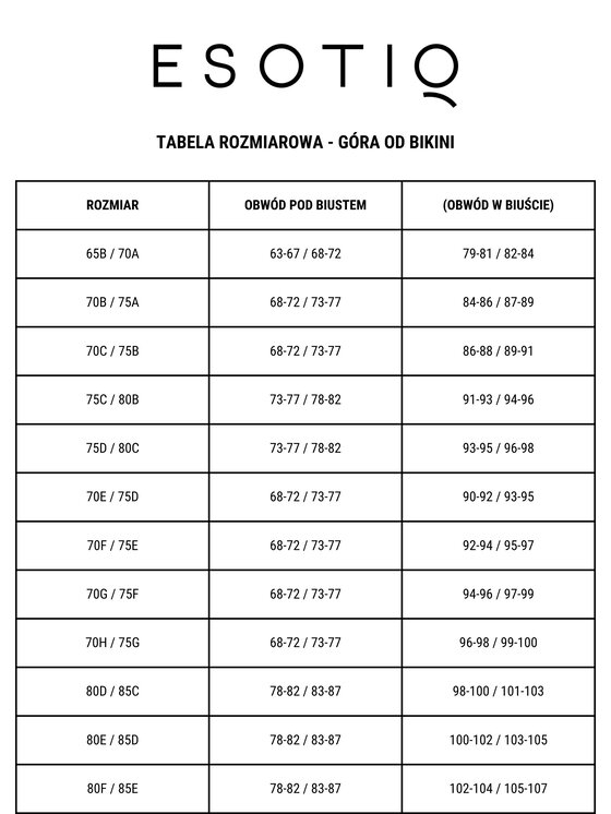 Esotiq Esotiq Góra od bikini 41578-70X Kolorowy