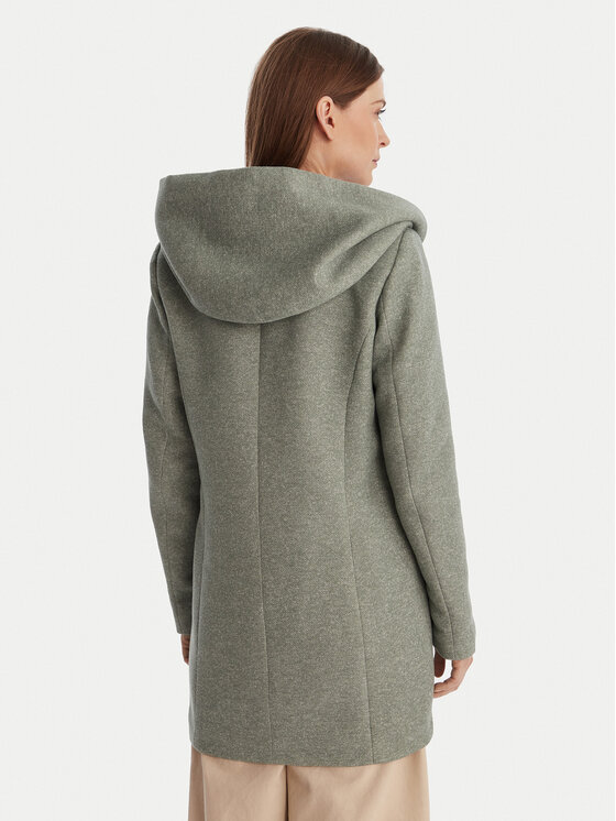 ONLY ONLY Kabát pro přechodné období Sedona 15142911 Zelená Regular Fit