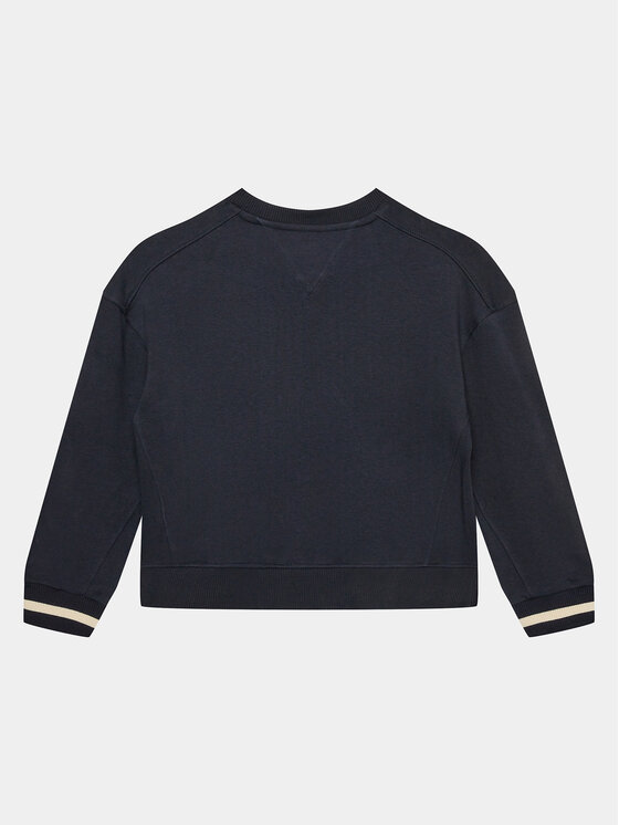 Tommy Hilfiger Tommy Hilfiger Bluza Monotype KG0KG07722 D Granatowy Relaxed Fit