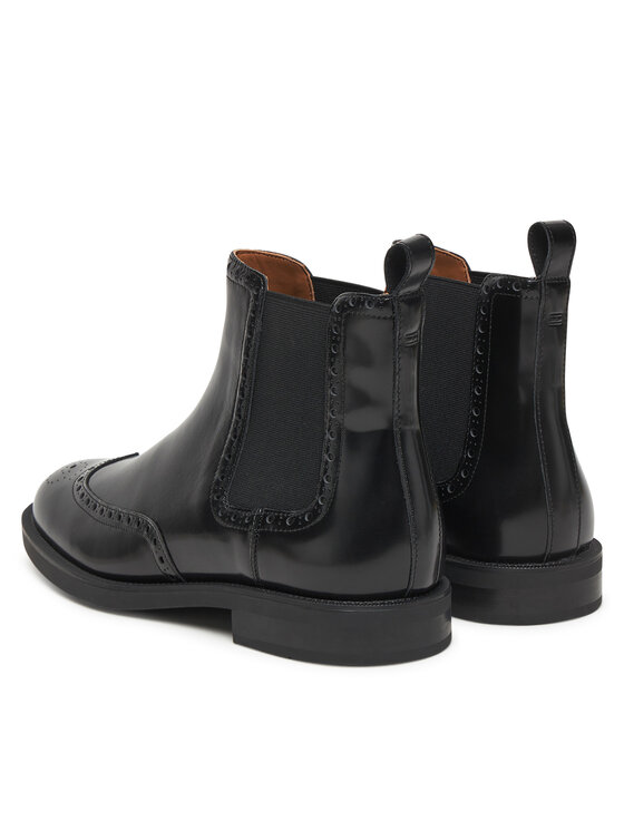 Tommy Hilfiger Tommy Hilfiger Bokacsizma Hilfiger Vogue FM0FM05765 Fekete