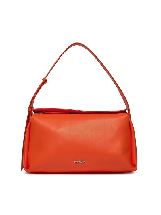 Geantă Calvin Klein Gracie Shoulder Bag K60K611341 Portocaliu