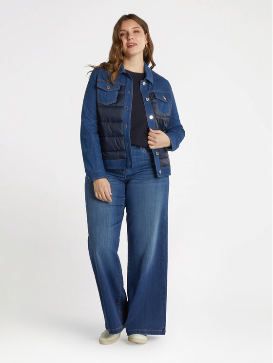 Fiorella Rubino Fiorella Rubino Kurtka puchowa F374T001263N034 Niebieski Regular Fit